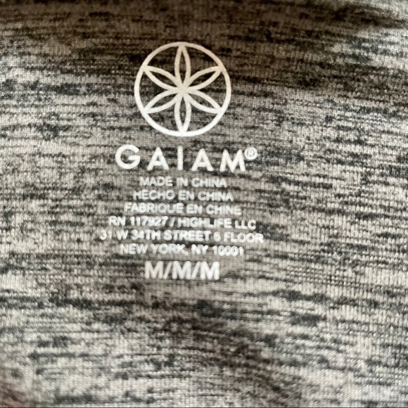 NWT - GAIAM Om High Rise Leggings - Picture 5 of 5